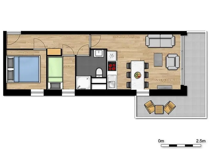 Relaxing Riverfront For 6 Boulogne-sur-Mer